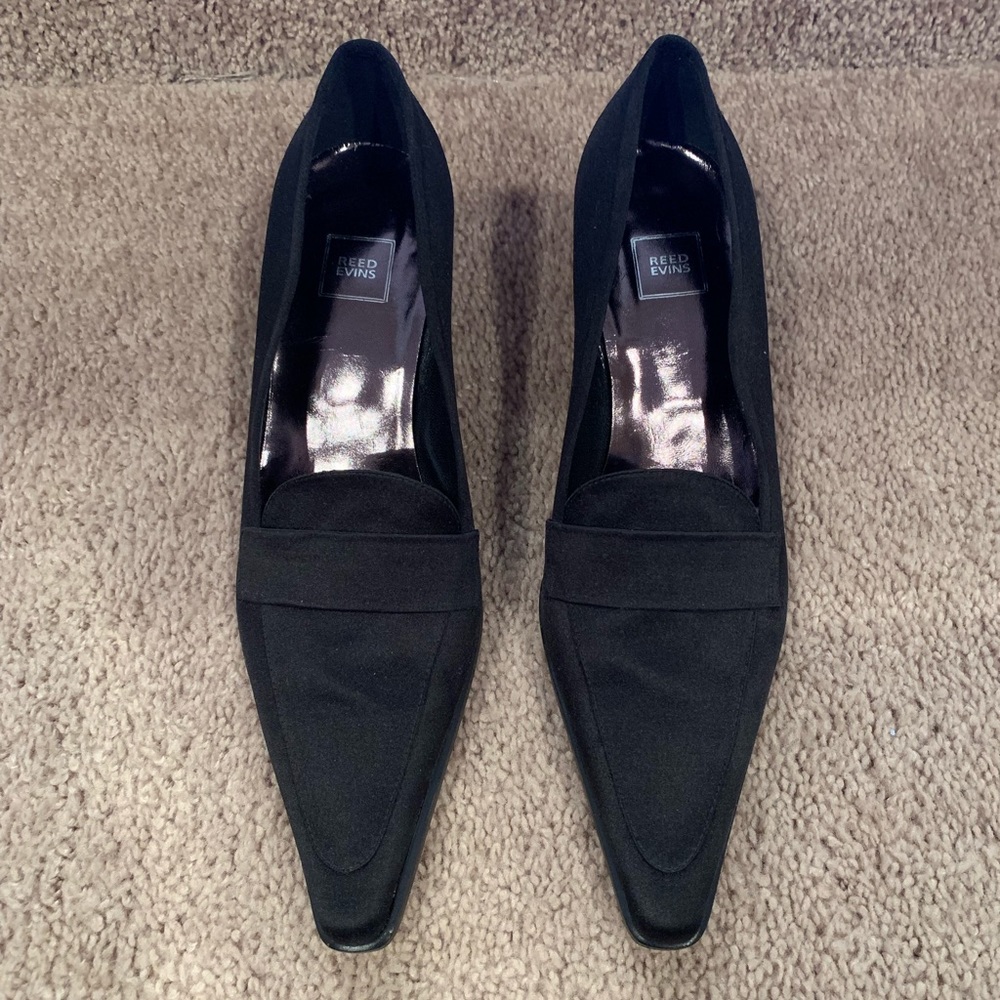 Reed Evans - new fabric heel - 2 inch heel
